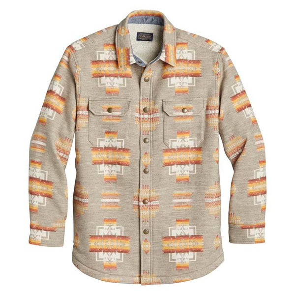 Cotton Sherpa Lined Shirt Jacket - 81880 – McKenna's Pendleton