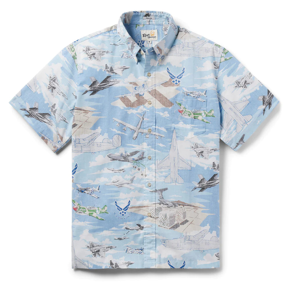 Air Force Flyin' Aloha Shirt - Reyn Spooner