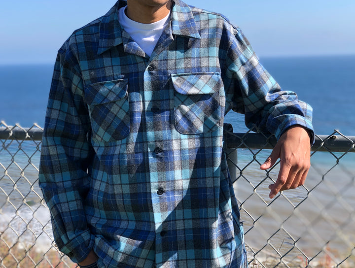 classic wool board shirt 30789